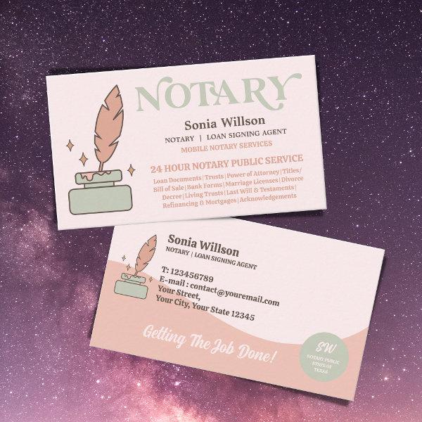 Mobile Notary Public & Loan Signing Agent