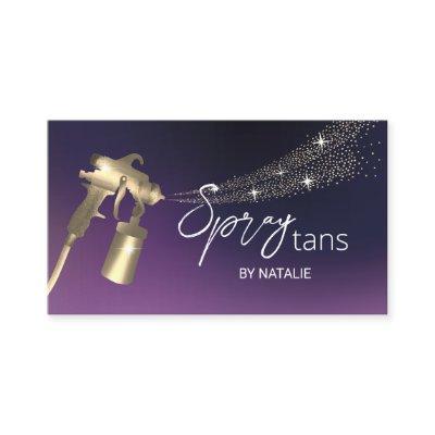 Mobile Spray Tanning Purple & Gold Skincare