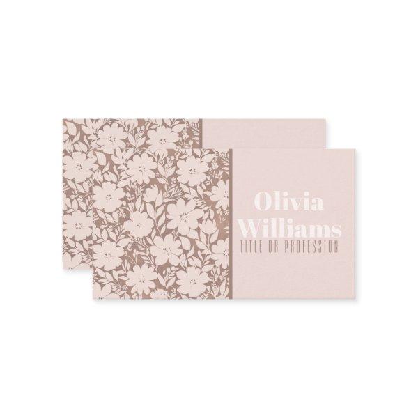 Mocha Blossom Elegance