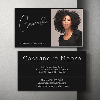 Model Actor Photo Promotional
