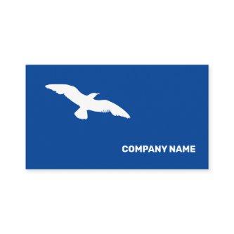 Moderate Monochrome Flat Flying Bird