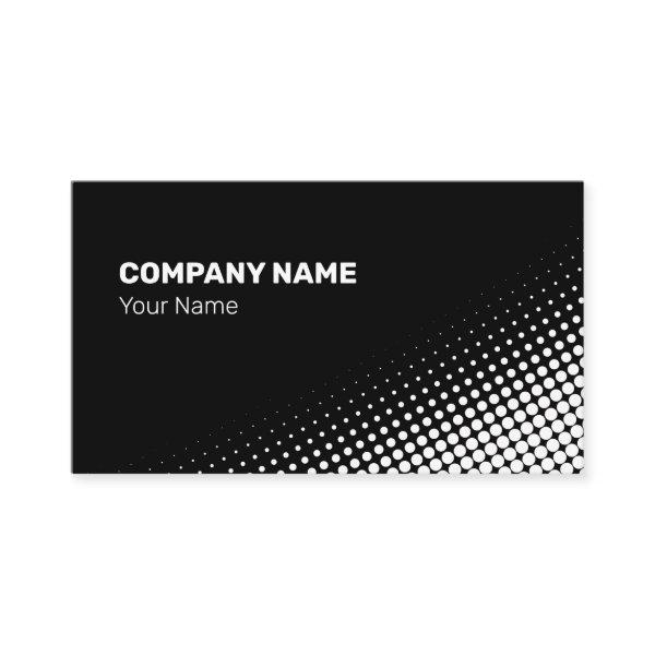 Moderate White Halftone Effect