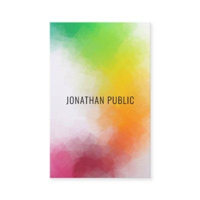 Modern Abstract Art Elegant Colorful Template