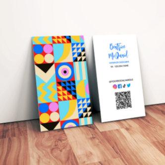 Modern Abstract Colorful Interior Design