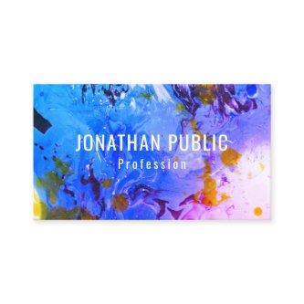 Modern Abstract Elegant Template Blue Purple