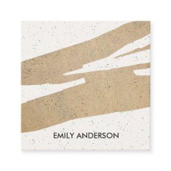 MODERN ABSTRACT GEOMETRIC ART CERAMIC TEXTURE SQUARE
