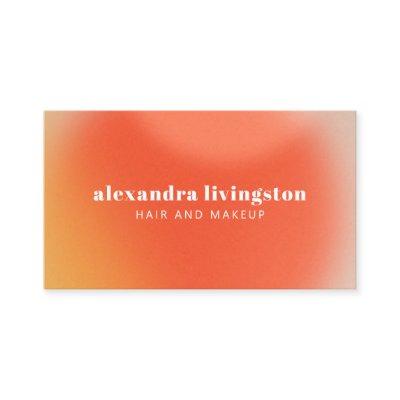 Modern Abstract Gradient Creative Artsy Orange Red