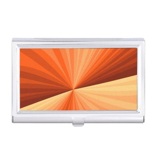 Modern Abstract Orange Red Vanilla Graphic Fractal  Case