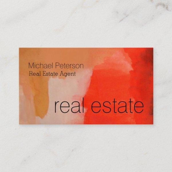 Modern Abstract Real Estate Agent