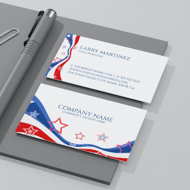 Modern American flag design