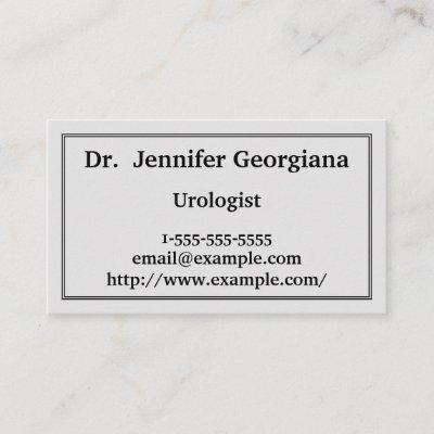 Modern and Customizable Urologist