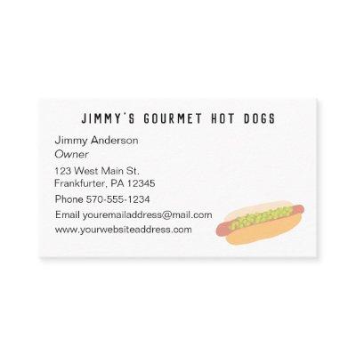 Modern and Simple Hot Dog Custom