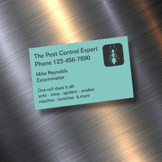 Modern Ant Symbol Pest Control  Magnet