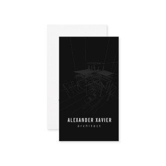 modern Architect black