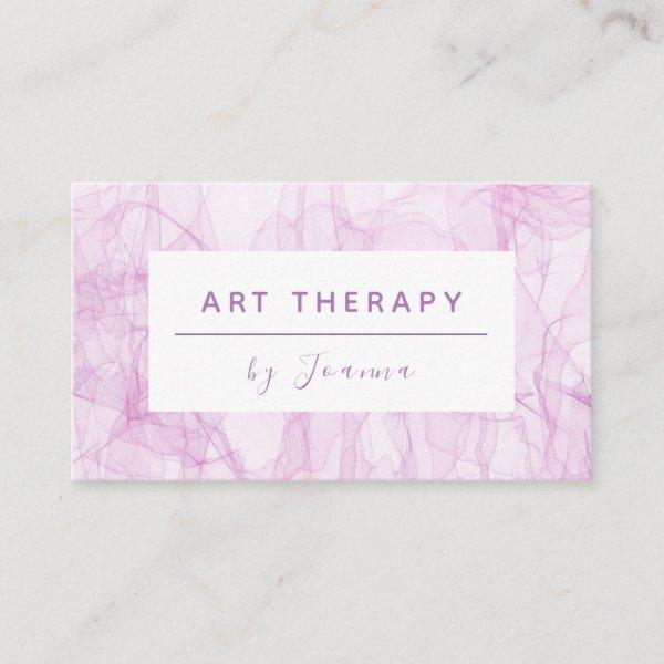 Modern Art Therapy Pink Floating Fabric Romantic