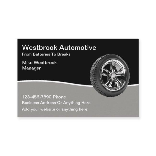Modern Automotive Service With Logo Templ