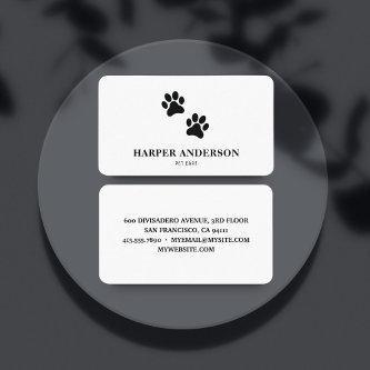 Modern Beauty Simple  Pet Care Professional Logo