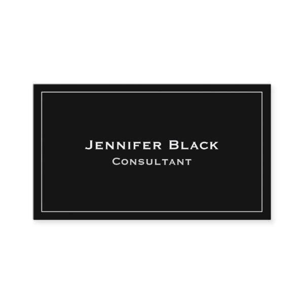 Modern Black and White Design