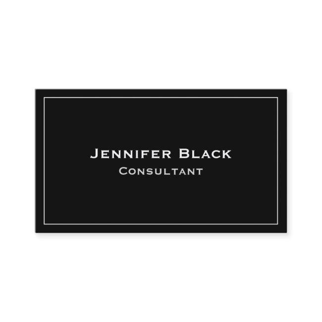 Modern Black and White Design