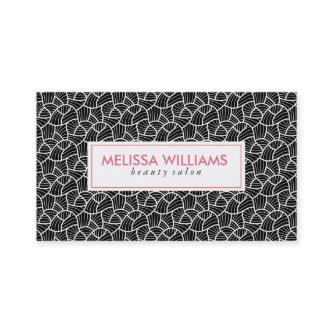 Modern Black & White Abstract Pattern
