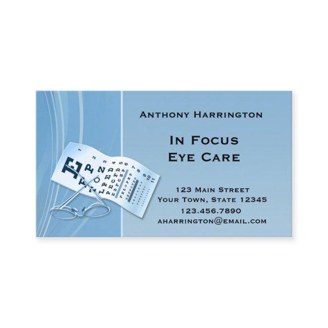 Modern Blue Optometrist
