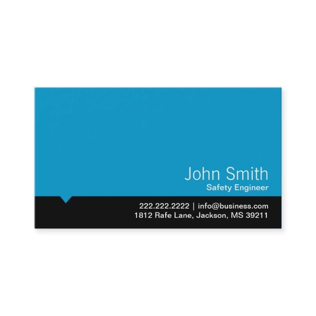 Modern Blue Safety Engineer