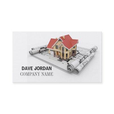 Modern Blueprint Construction Architect Contractor