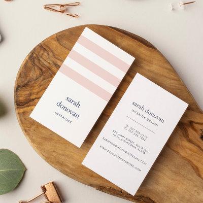 Modern Blush Stripe