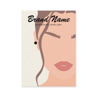 Modern Boho Trendy Woman Ear Cuff Earrings Display