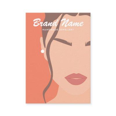 Modern Boho Trendy Woman Ear Cuff Earrings Display