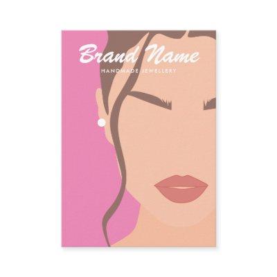 Modern Boho Trendy Woman Ear Cuff Earrings Display