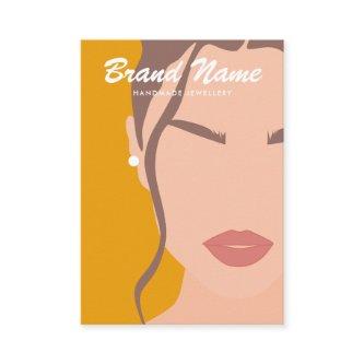 Modern Boho Trendy Woman Ear Cuff Earrings Display