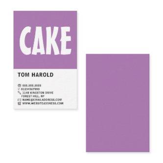 Modern Bold, Cake Maker, Cake Store
