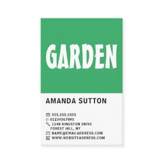 Modern Bold, Gardener, Horticulturist