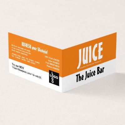 Modern Bold, Juice Bar, Detailed