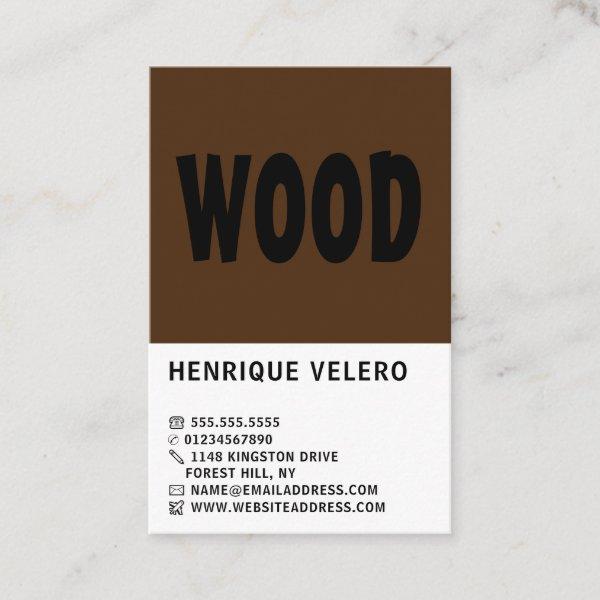 Modern Bold, Lumber/Timber/ Wood Yard