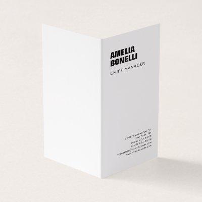Modern Bold Minimalist Professional