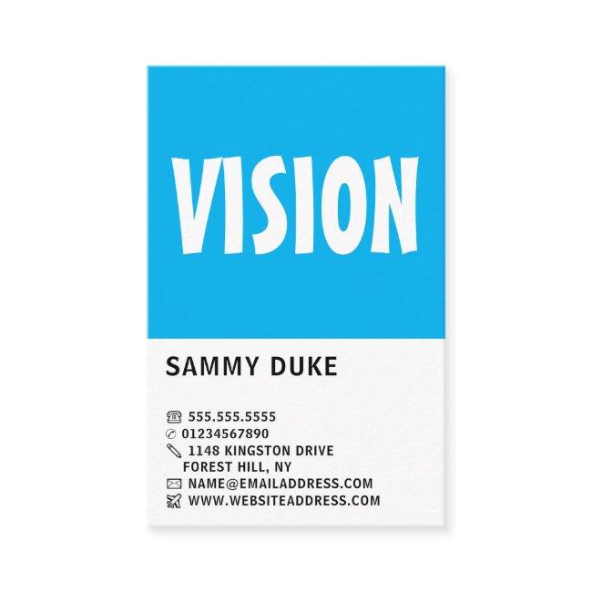 Modern Bold, Optician
