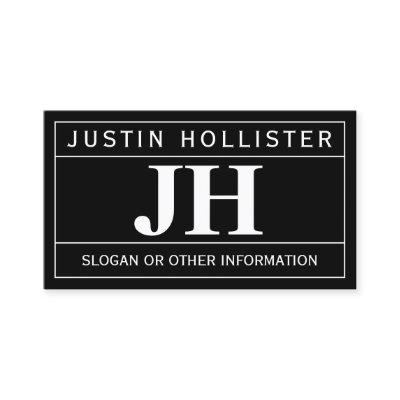 Modern Bold Professional | Black & White