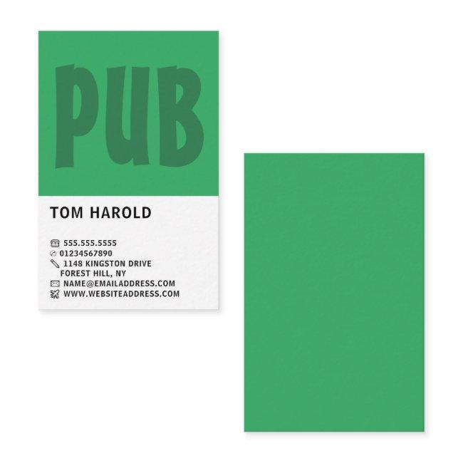 Modern Bold, Pub/Brewery