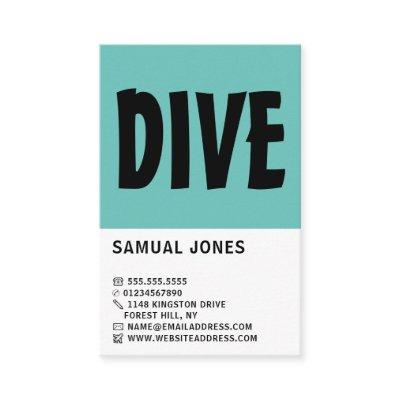 Modern Bold, Scuba Diving Instructor