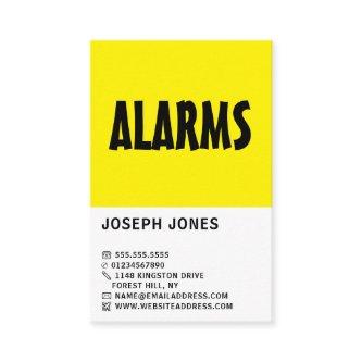 Modern Bold, Security Alarm Service