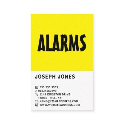 Modern Bold, Security Alarm Service