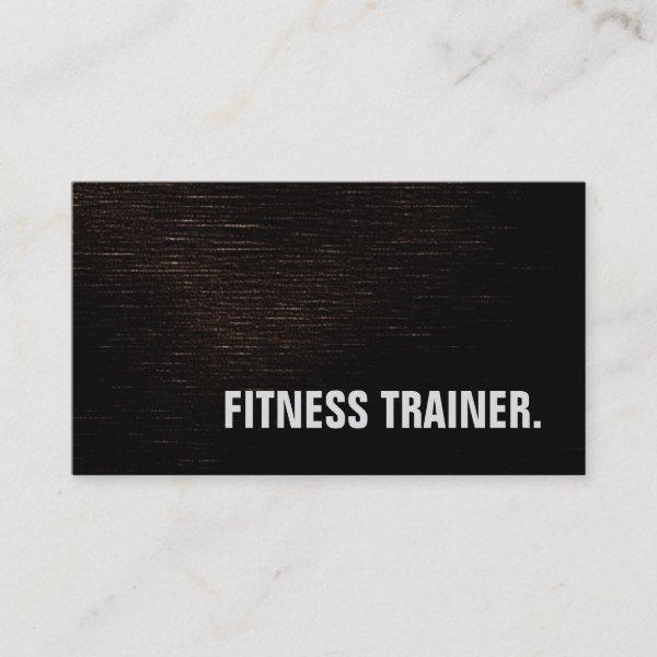 Modern Brown Fitness Trainer Sport