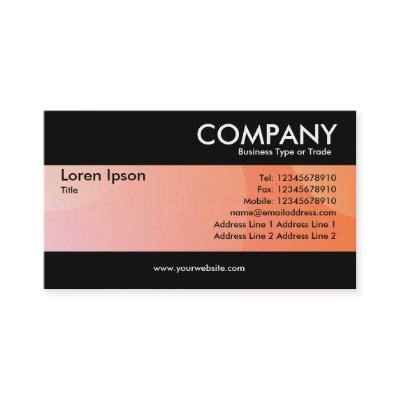 Modern - Bubble Cloud Pale Orange