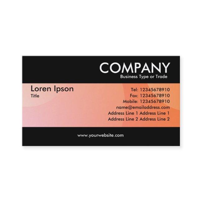 Modern - Bubble Cloud Pale Orange