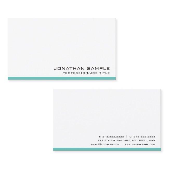 Modern Elegant Professional Simple