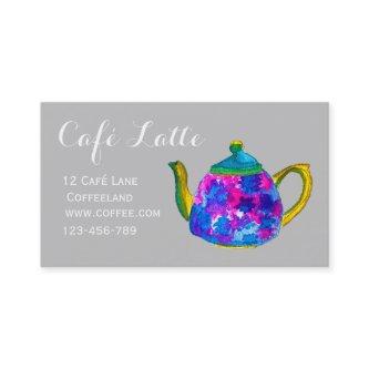 Modern cafe tea shop teapot