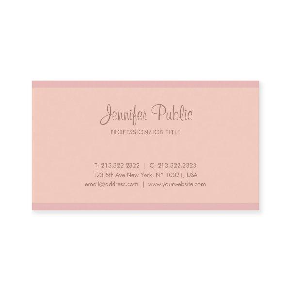 Modern Calligraphy Script Professional Chic Simple