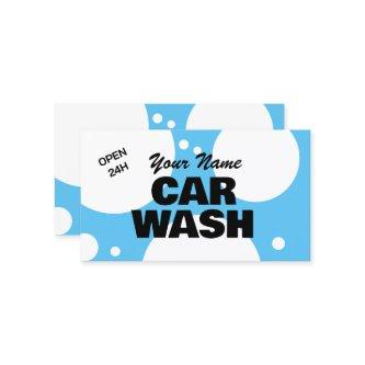 Modern car wash  template